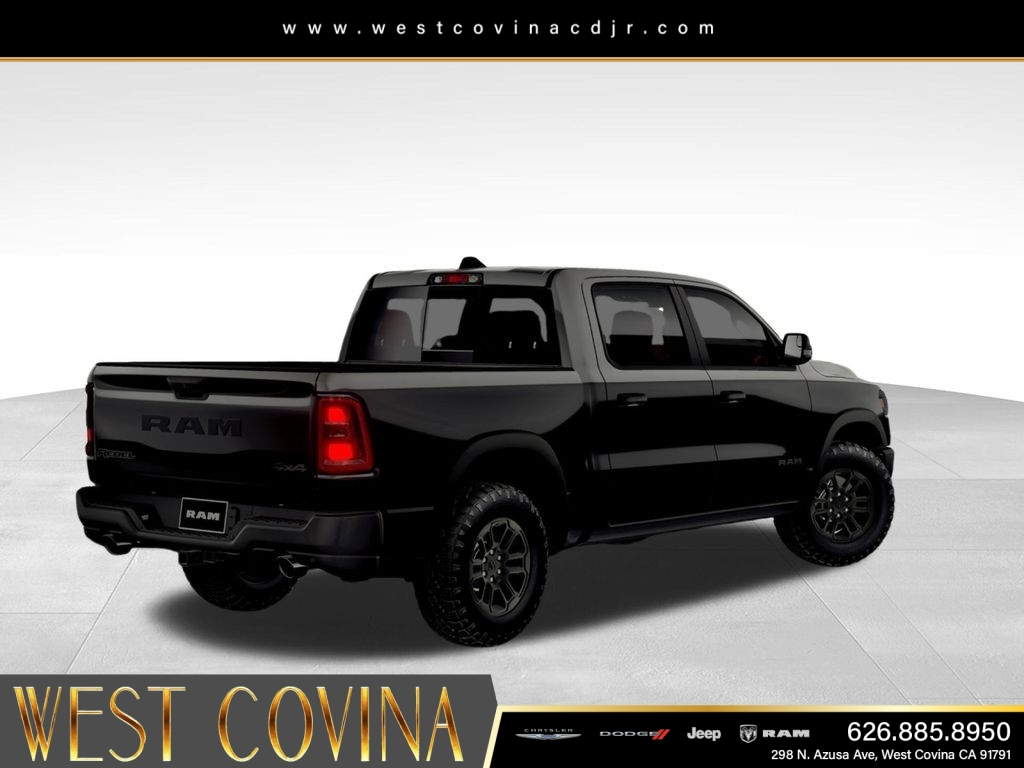 New 2026 Diamond Black Crystal Pearl-Coat Exterior Paint RAM Rebel image 7
