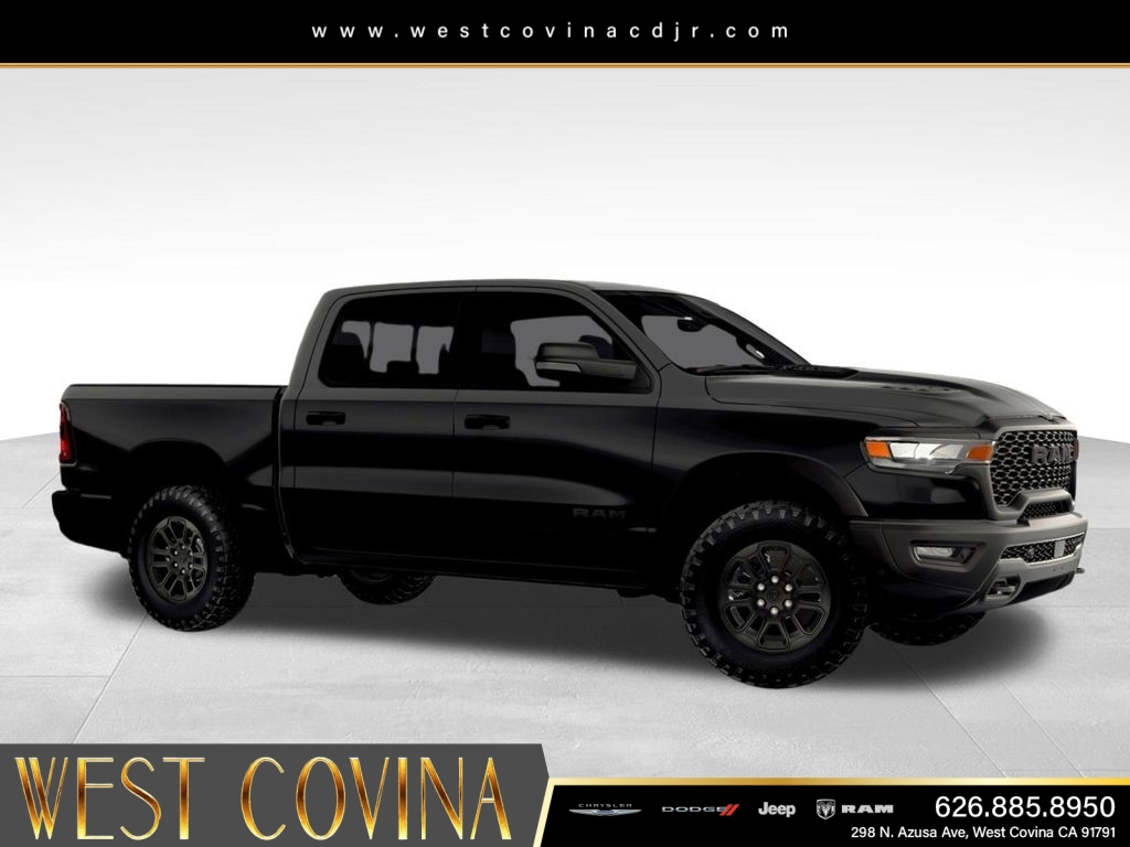 New 2026 Diamond Black Crystal Pearl-Coat Exterior Paint RAM Rebel image 10