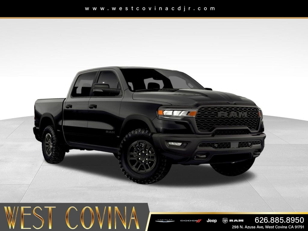New 2026 Diamond Black Crystal Pearl-Coat Exterior Paint RAM Rebel image 11