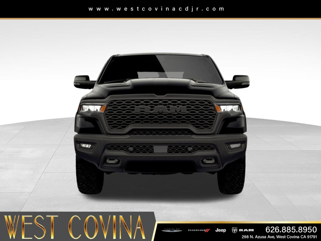 New 2026 Diamond Black Crystal Pearl-Coat Exterior Paint RAM Rebel image 12