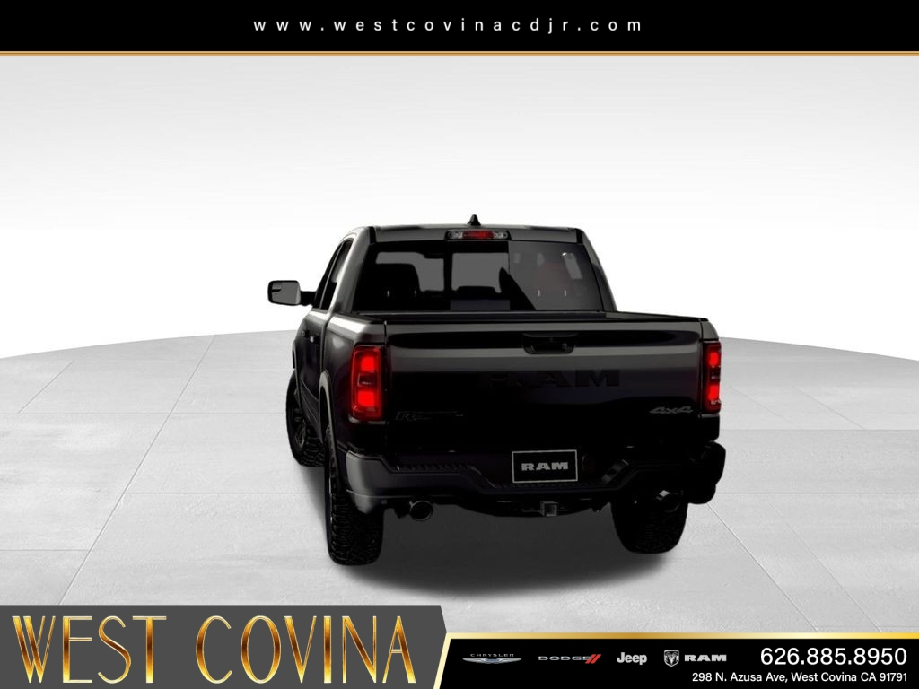 New 2026 Diamond Black Crystal Pearl-Coat Exterior Paint RAM Rebel image 13