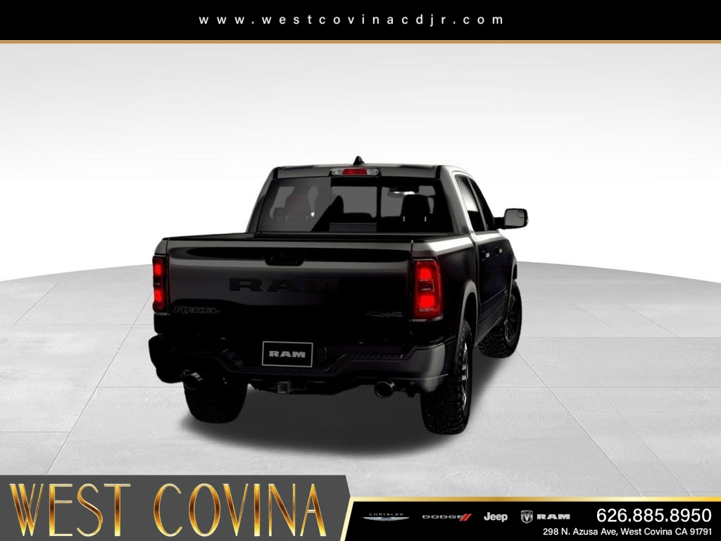 New 2026 Diamond Black Crystal Pearl-Coat Exterior Paint RAM Rebel image 14