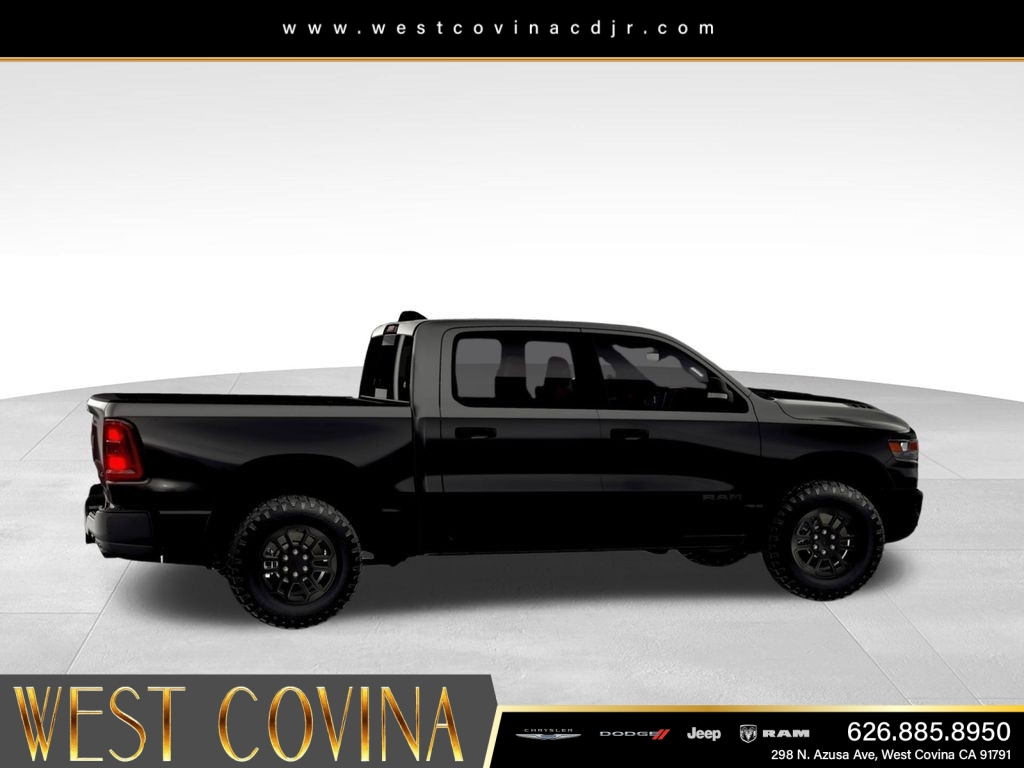New 2026 Diamond Black Crystal Pearl-Coat Exterior Paint RAM Rebel image 15