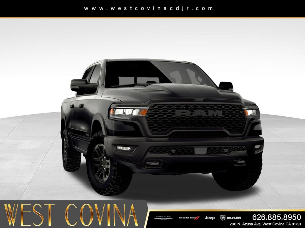 New 2026 Diamond Black Crystal Pearl-Coat Exterior Paint RAM Rebel image 16