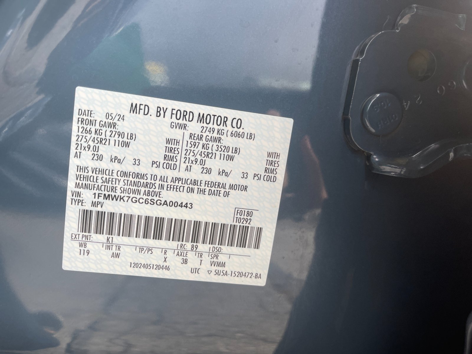 Used 2025 Blue Ford ST image 33