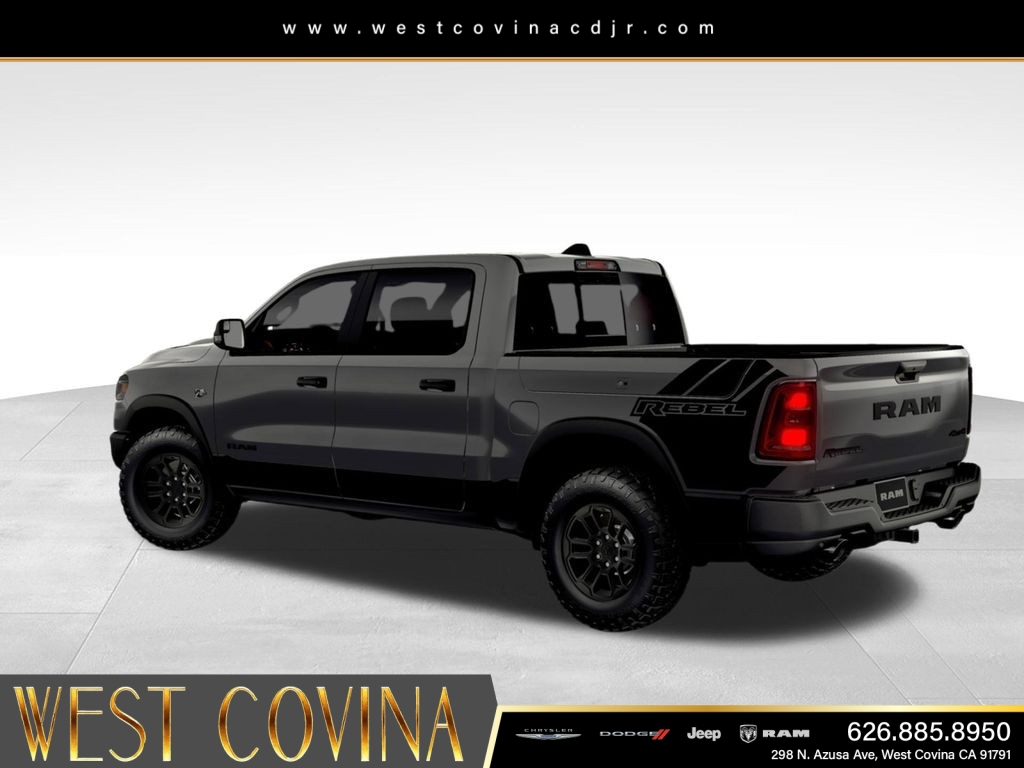 New 2026 Granite Crystal Metallic Clear-Coat Exterior Paint RAM Rebel image 4
