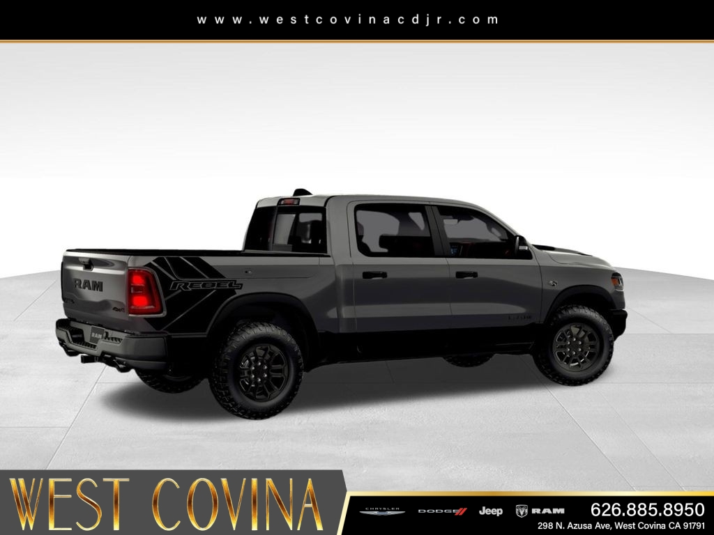 New 2026 Granite Crystal Metallic Clear-Coat Exterior Paint RAM Rebel image 7