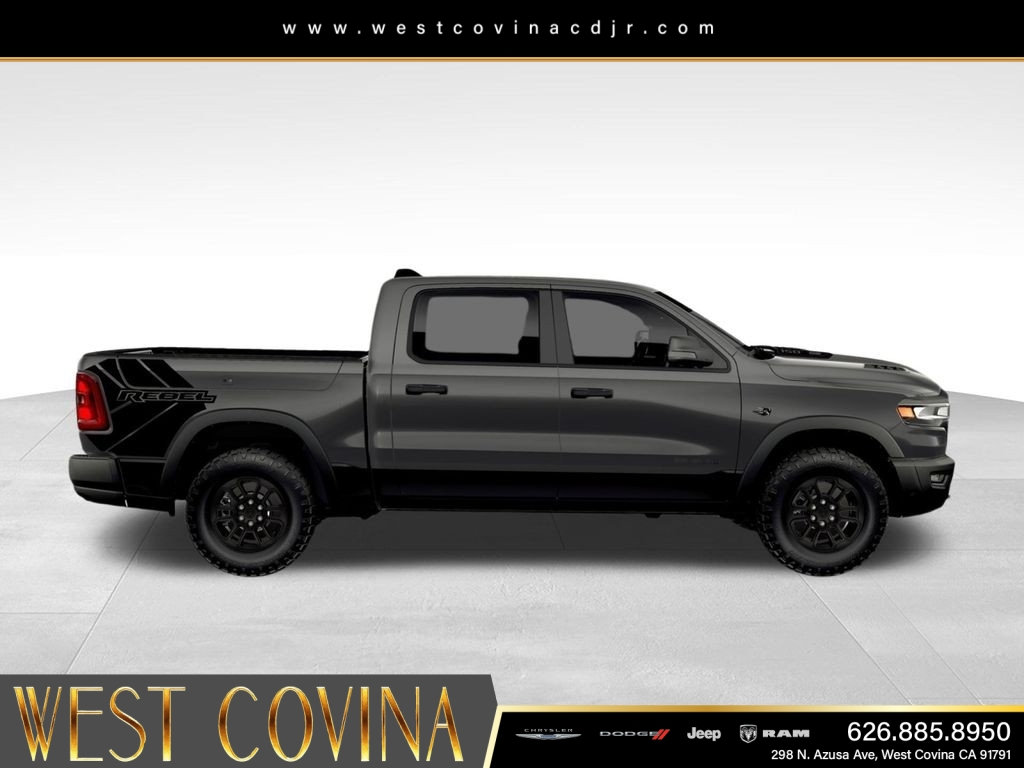 New 2026 Granite Crystal Metallic Clear-Coat Exterior Paint RAM Rebel image 8
