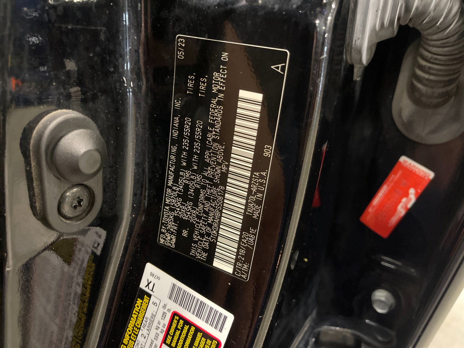 Used 2023 Black Toyota XSE image 34