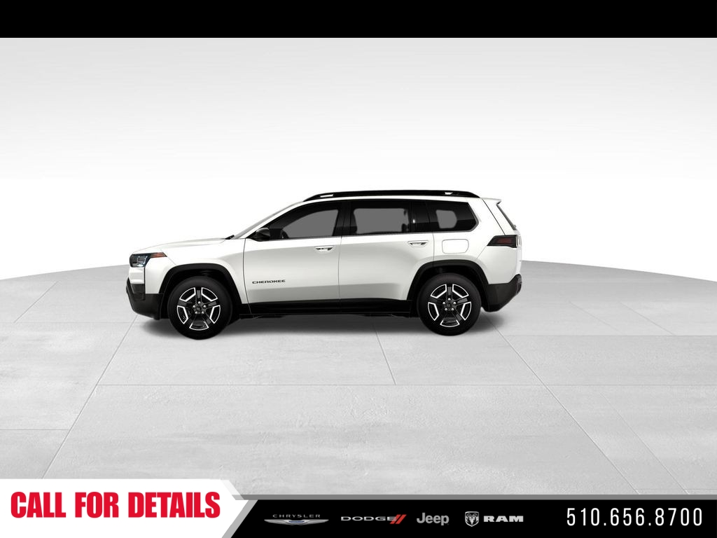 New 2026 Bright White Clear-Coat Exterior Paint Jeep Limited image 3