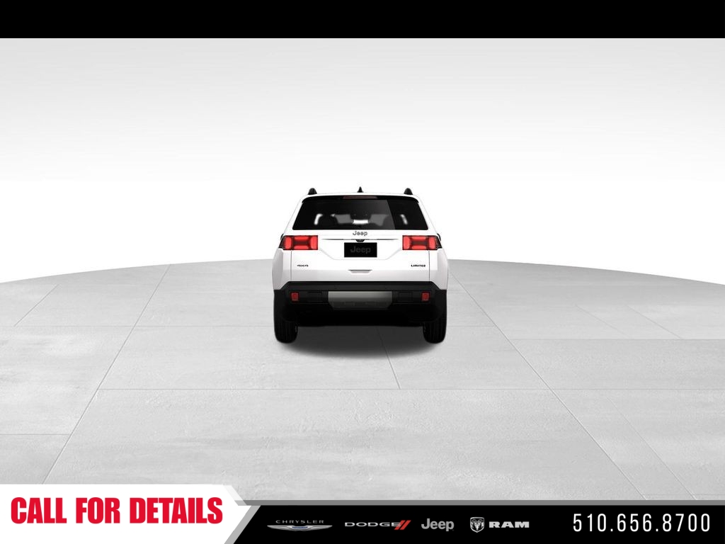 New 2026 Bright White Clear-Coat Exterior Paint Jeep Limited image 6