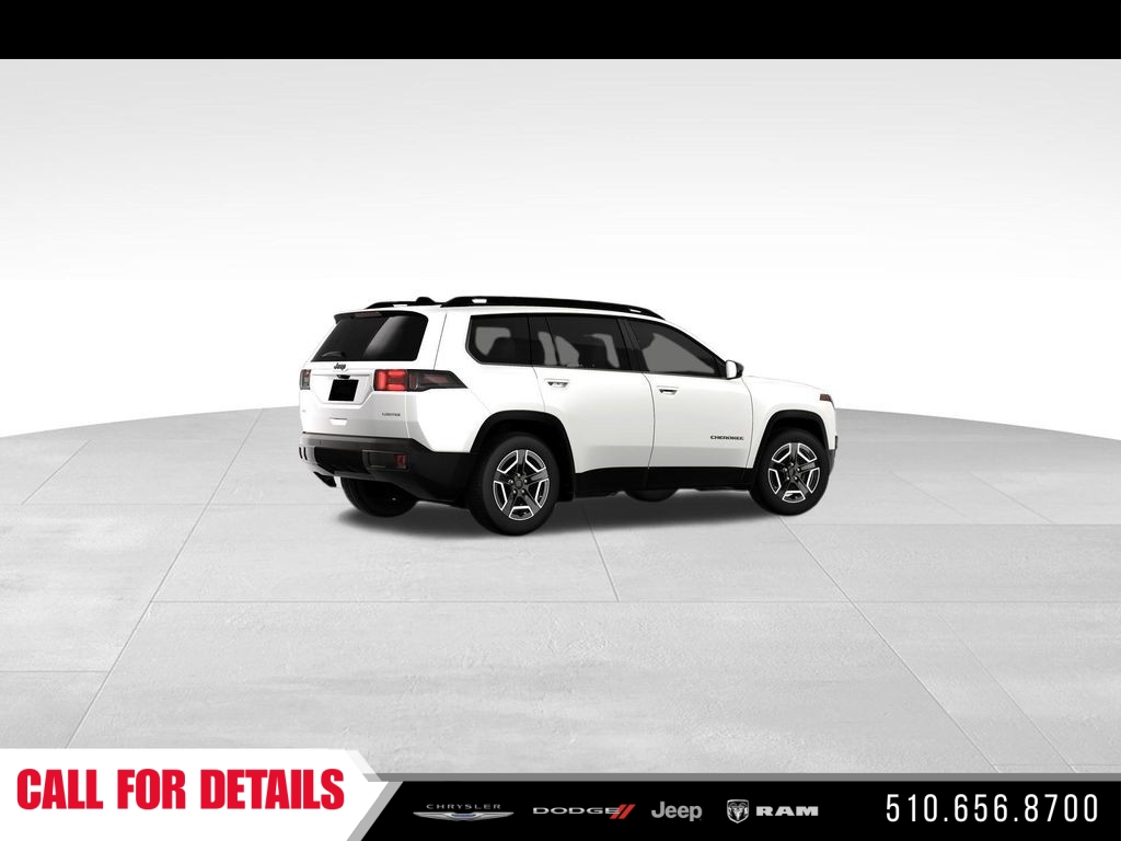 New 2026 Bright White Clear-Coat Exterior Paint Jeep Limited image 8