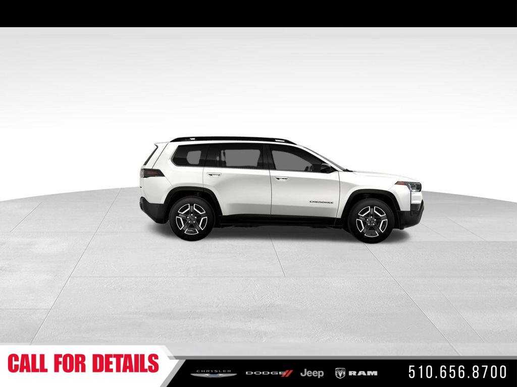 New 2026 Bright White Clear-Coat Exterior Paint Jeep Limited image 9