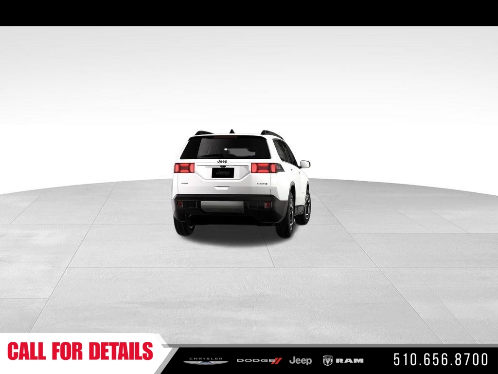 New 2026 Bright White Clear-Coat Exterior Paint Jeep Limited image 14