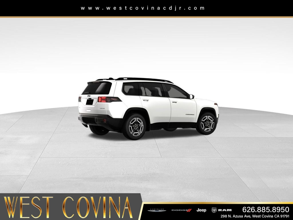 New 2026 Bright White Clear-Coat Exterior Paint Jeep Limited image 8