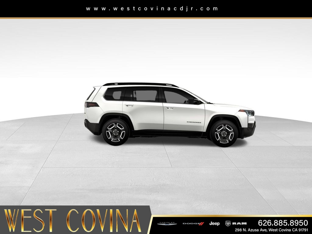 New 2026 Bright White Clear-Coat Exterior Paint Jeep Limited image 9