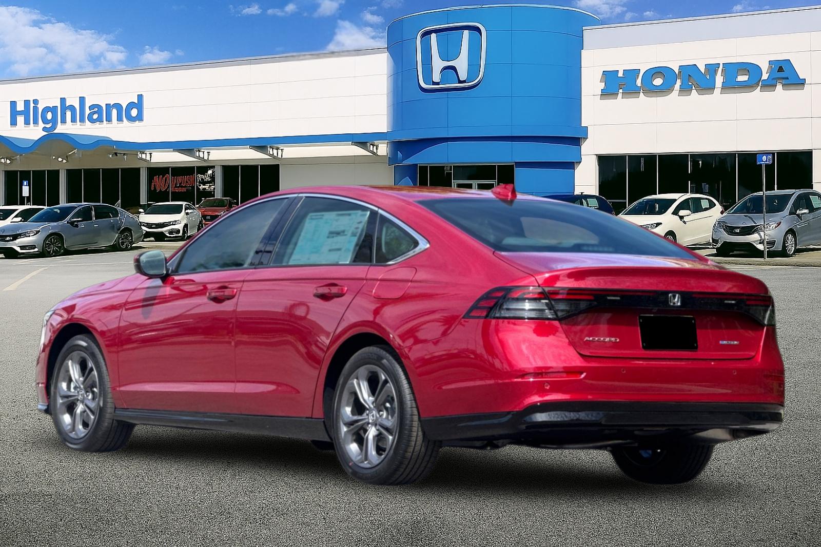 New 2026 Radiant Red Metallic Honda EX-L image 3