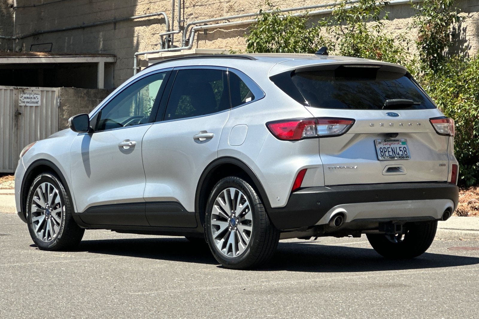 Used 2020 Silver Ford Titanium Hybrid image 5