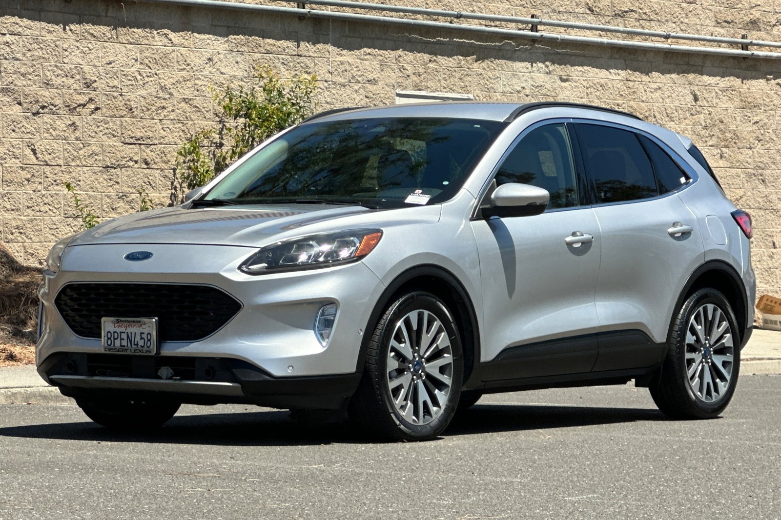 Used 2020 Silver Ford Titanium Hybrid image 7