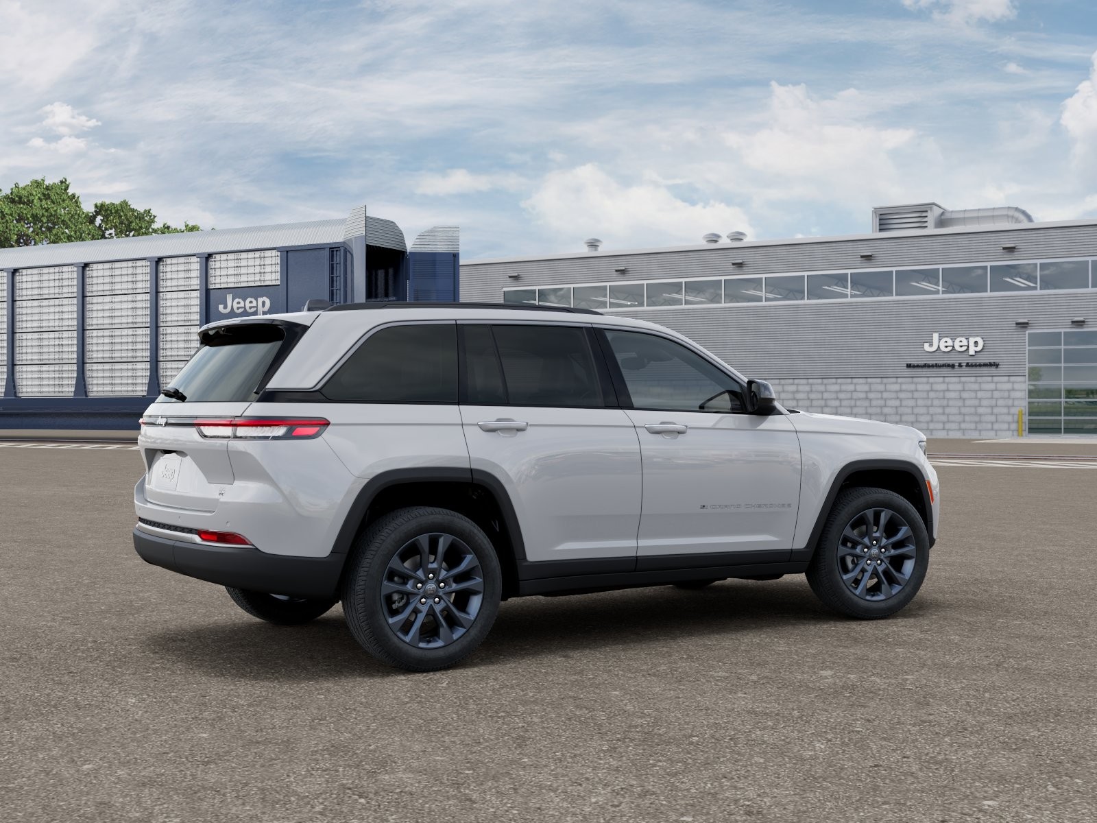 New 2026 Bright White Clear-Coat Exterior Paint Jeep Limited image 4