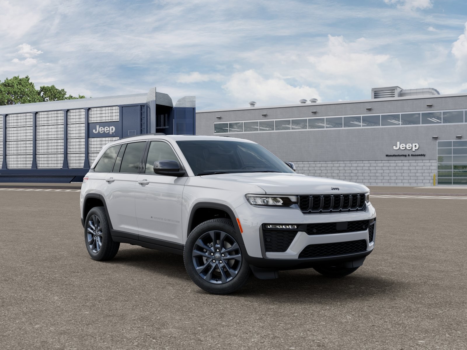 New 2026 Bright White Clear-Coat Exterior Paint Jeep Limited image 5