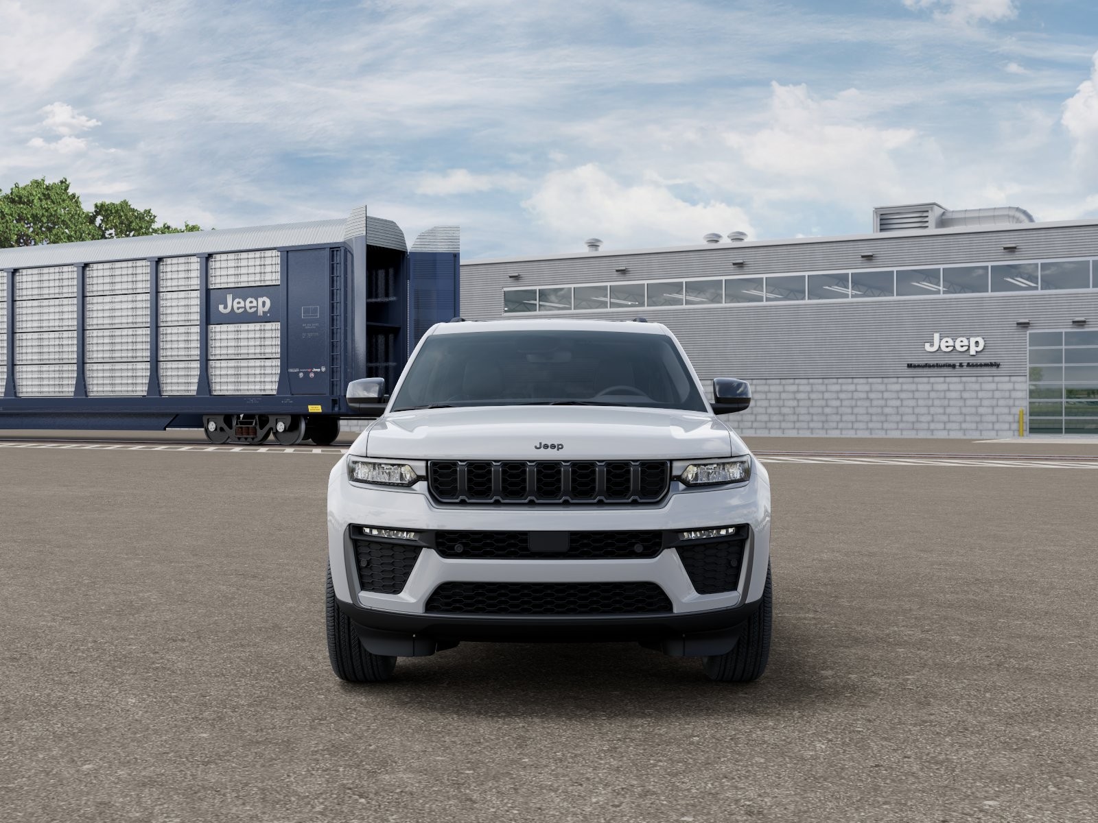 New 2026 Bright White Clear-Coat Exterior Paint Jeep Limited image 6