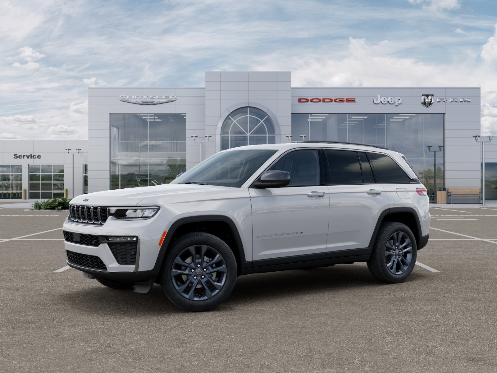New 2026 Bright White Clear-Coat Exterior Paint Jeep Limited image 28