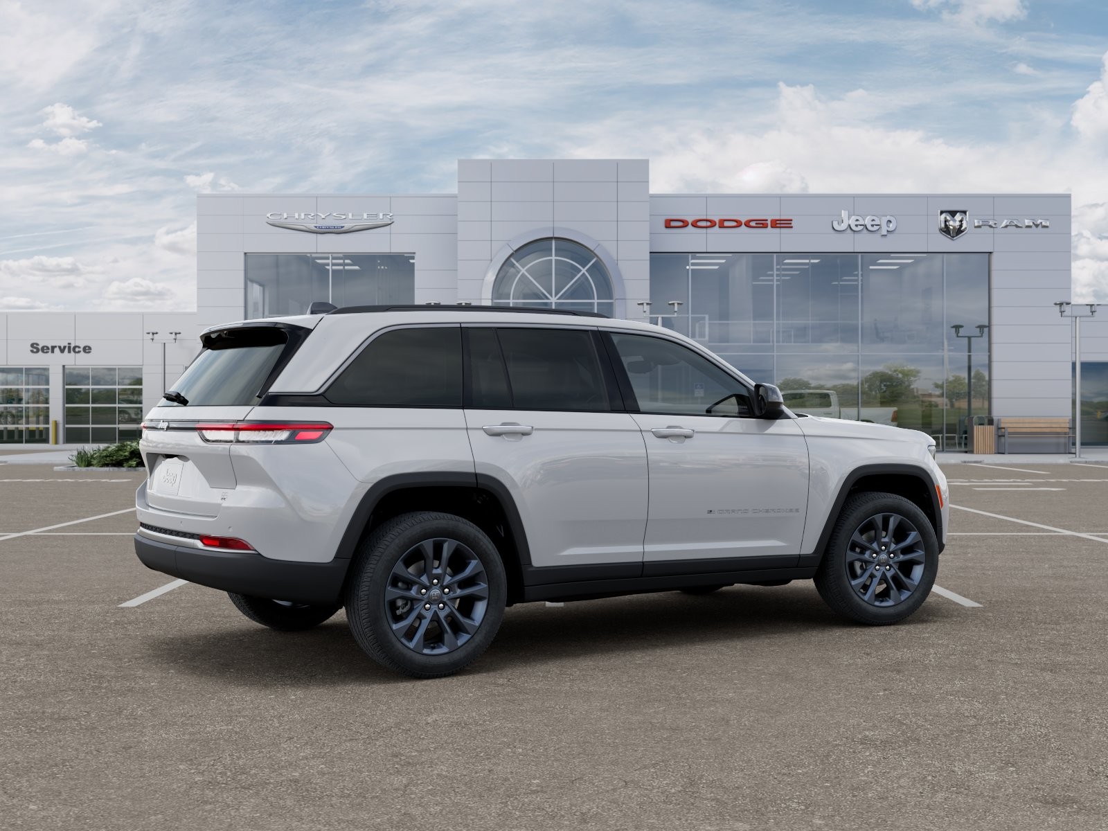 New 2026 Bright White Clear-Coat Exterior Paint Jeep Limited image 30