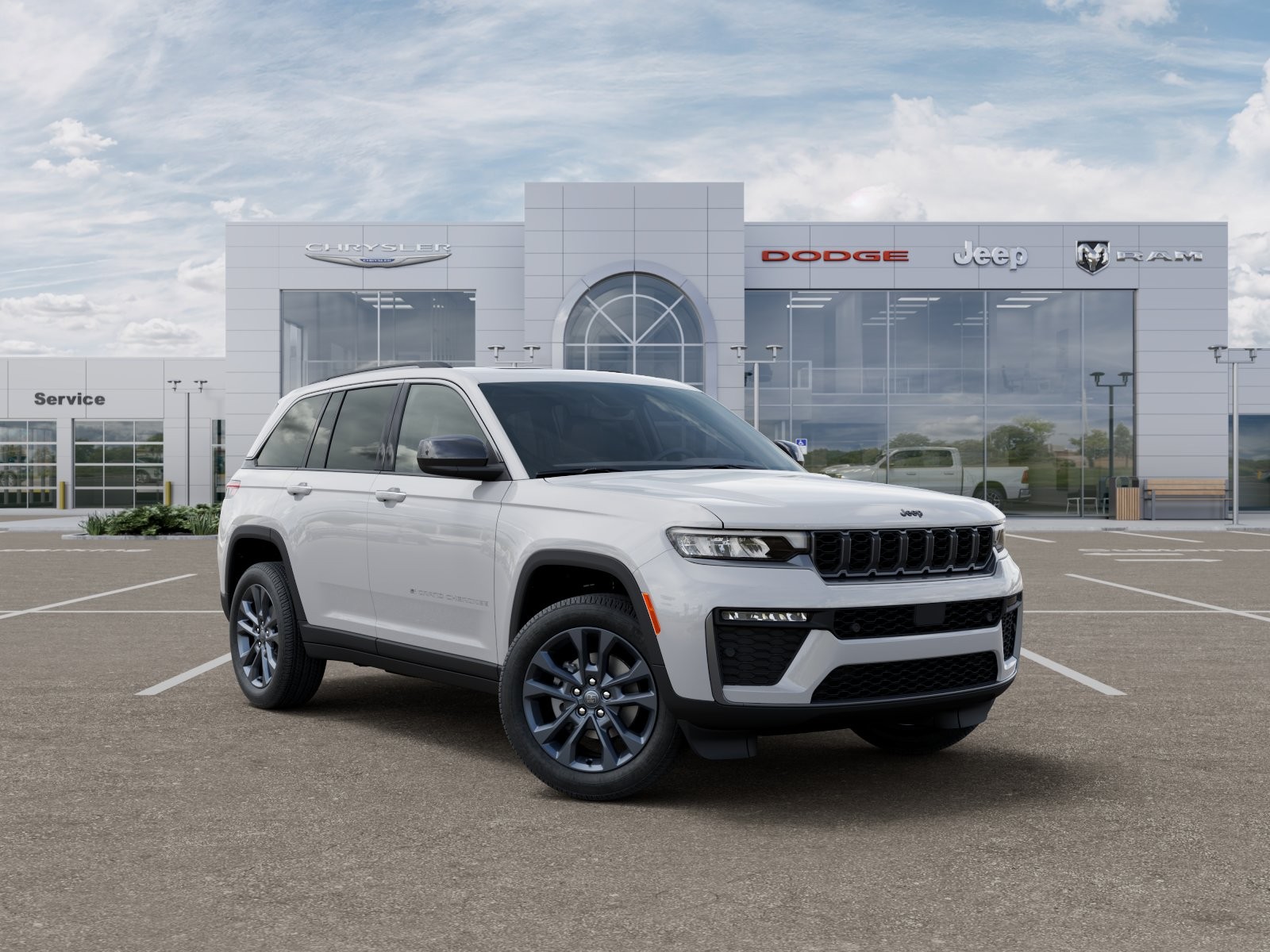New 2026 Bright White Clear-Coat Exterior Paint Jeep Limited image 31