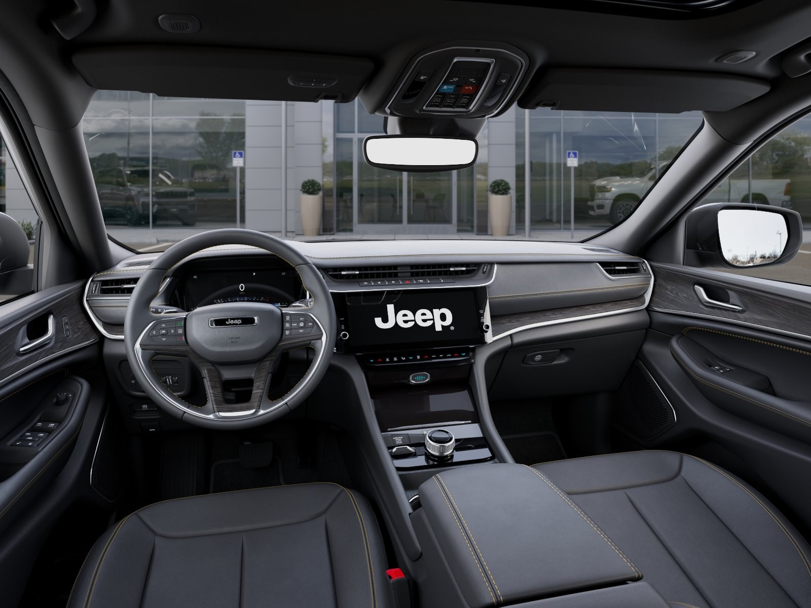 New 2026 Bright White Clear-Coat Exterior Paint Jeep Limited image 40
