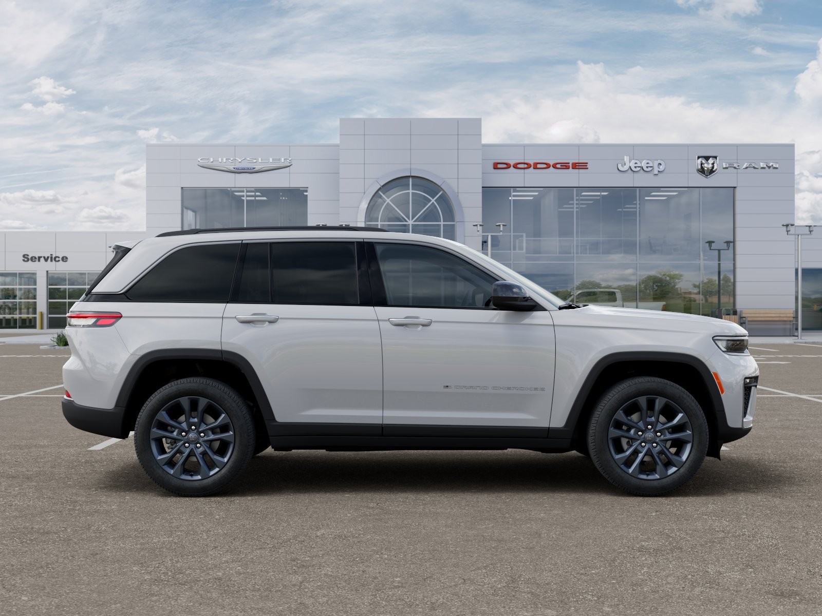 New 2026 Bright White Clear-Coat Exterior Paint Jeep Limited image 47