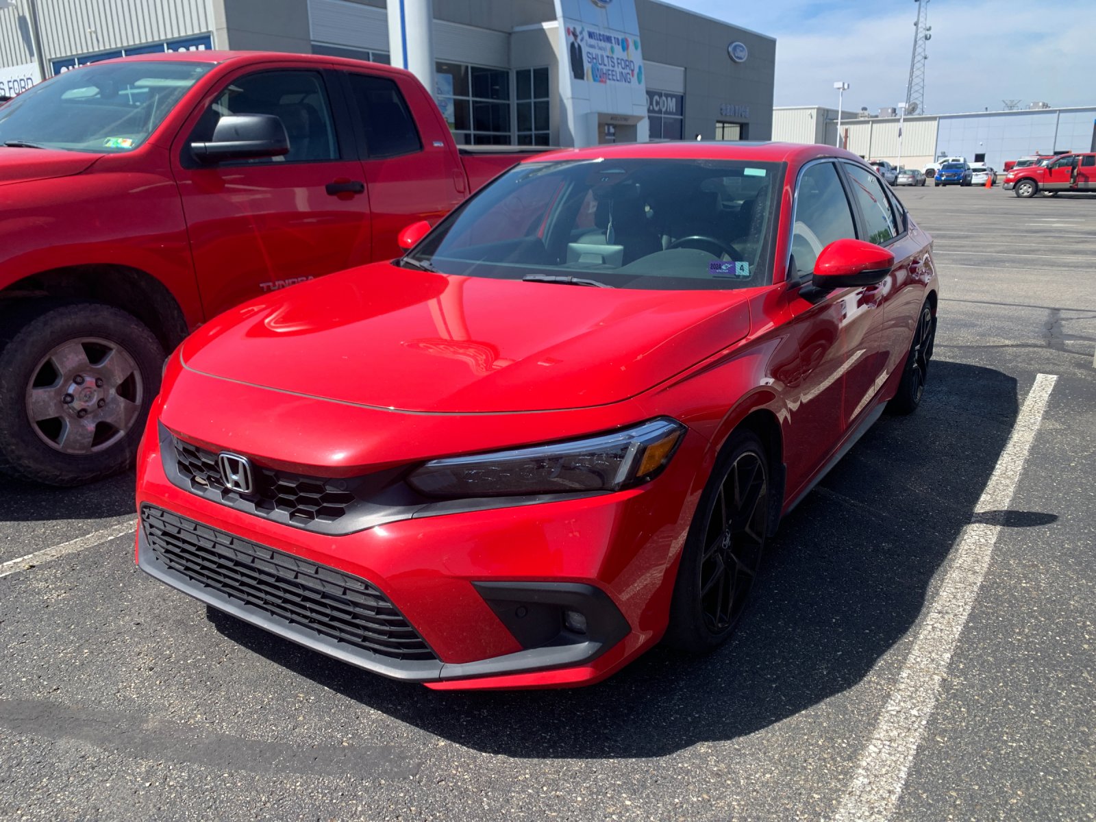 Used 2023 Red Honda Sport Touring image 5
