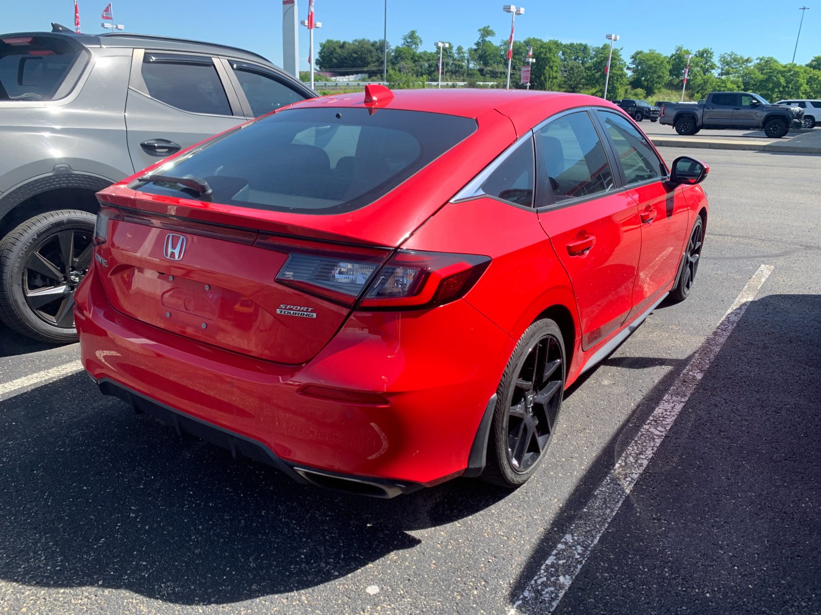 Used 2023 Red Honda Sport Touring image 2