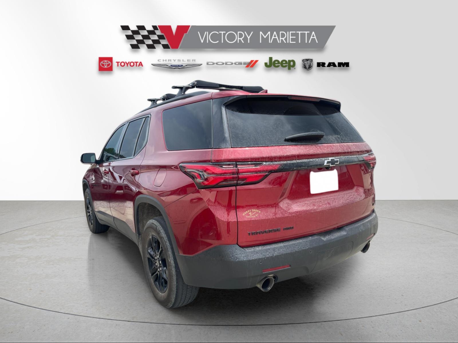 Used 2023 Radiant Red Chevrolet LT image 2