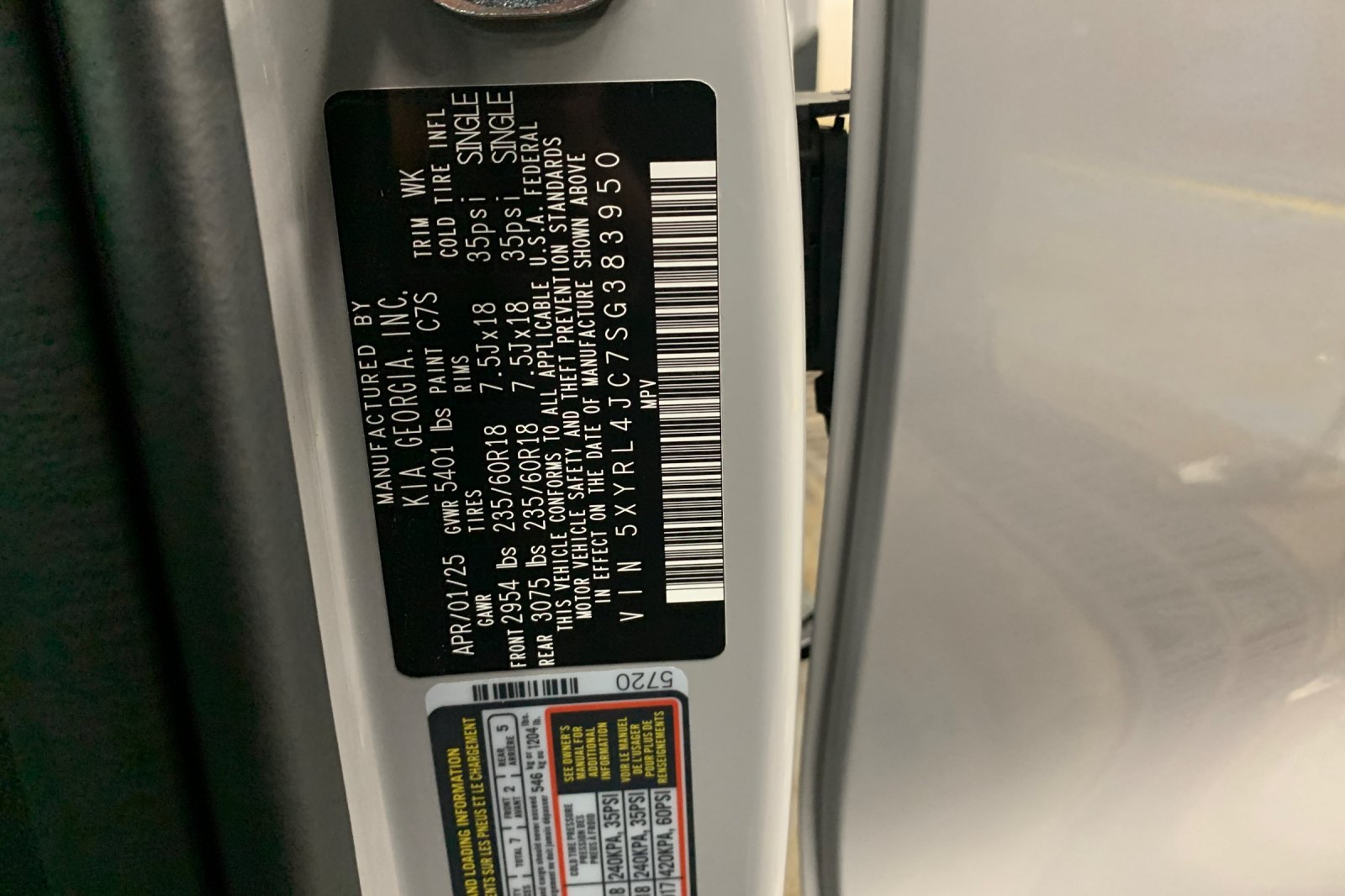 Used 2025 Gray Kia S image 36
