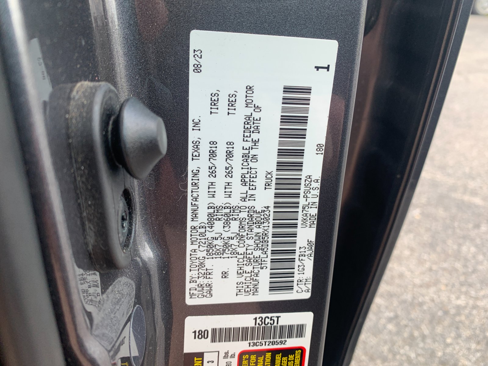 Used 2024 Gray Toyota SR5 image 34