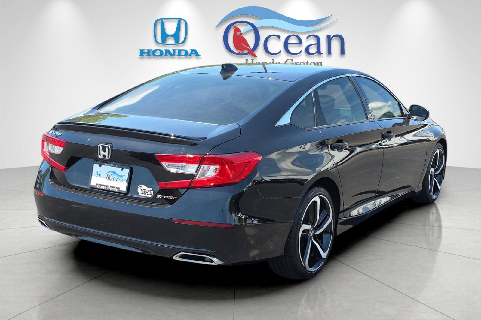 Used 2022 Crystal Black Pearl Honda Sport image 3