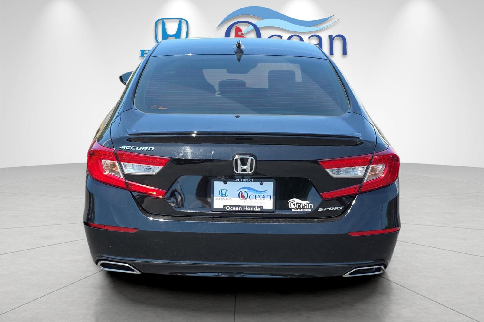 Used 2022 Crystal Black Pearl Honda Sport image 4