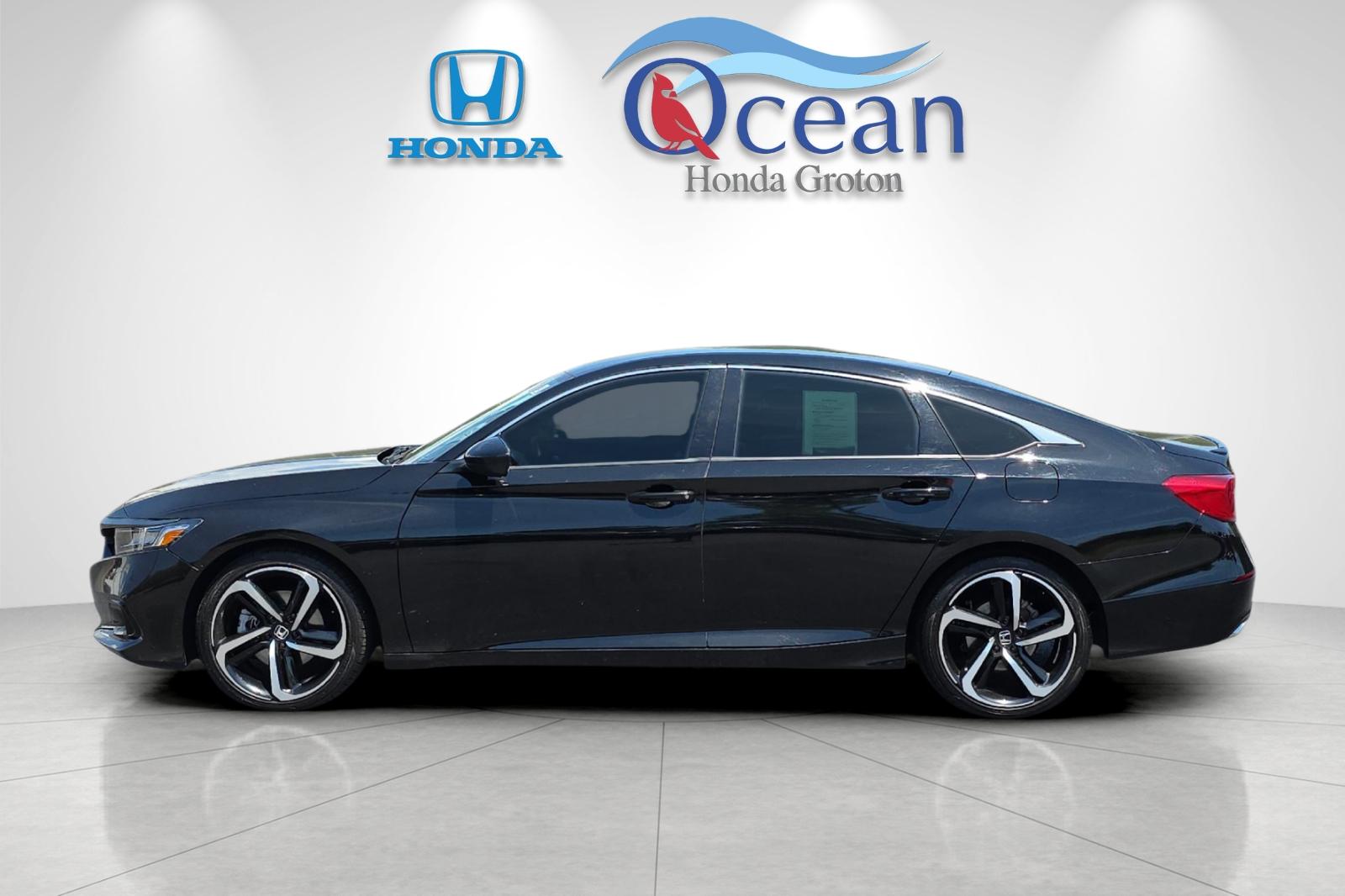 Used 2022 Crystal Black Pearl Honda Sport image 6