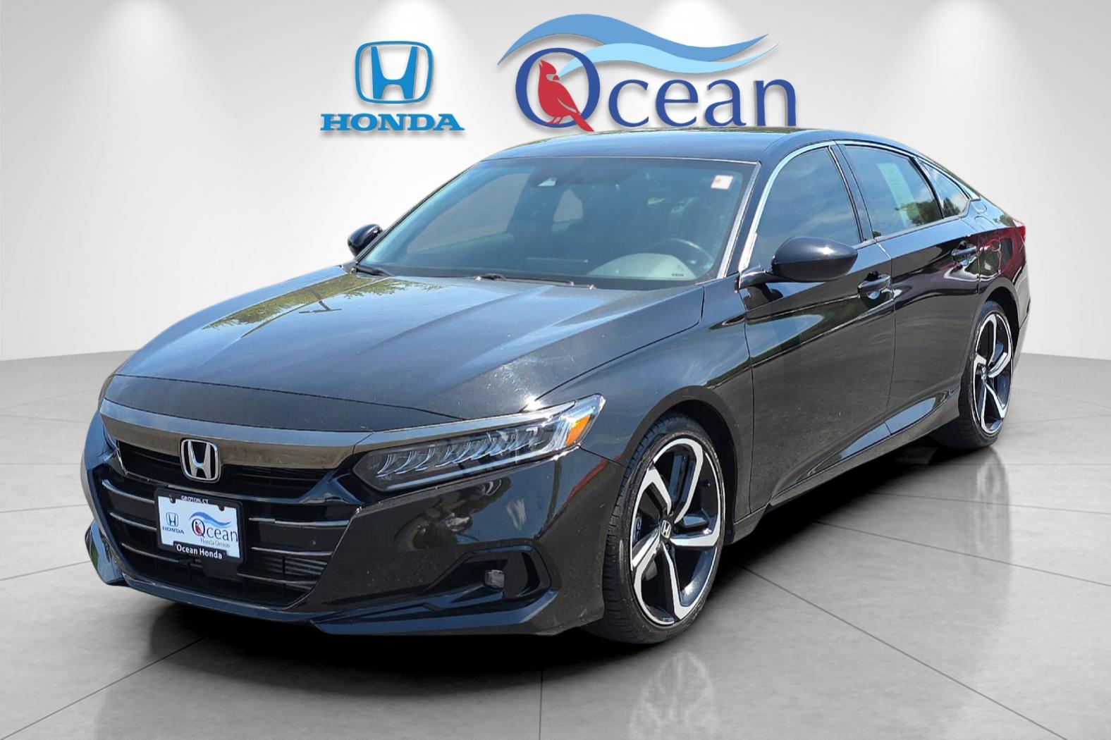 Used 2022 Crystal Black Pearl Honda Sport image 7