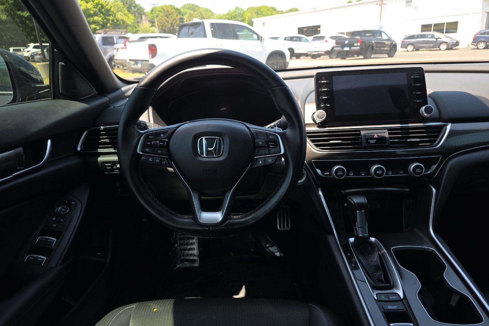 Used 2022 Crystal Black Pearl Honda Sport image 14