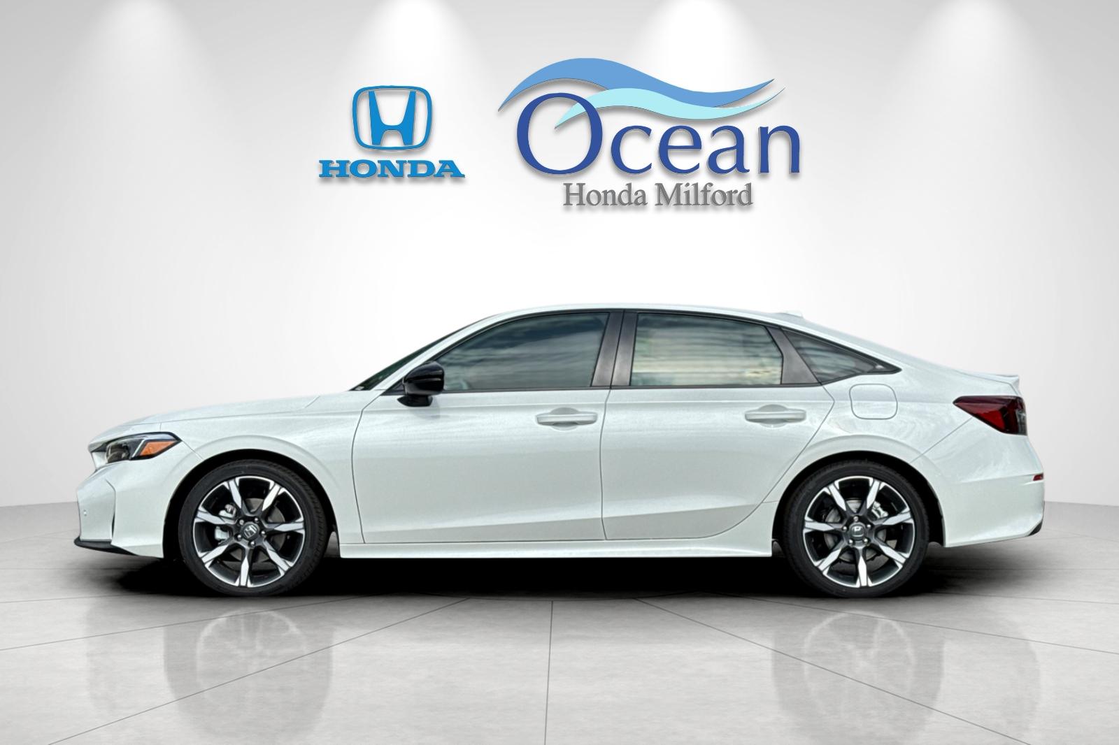 New 2026 Platinum White Pearl Honda 2WD Sport Hybrid image 2