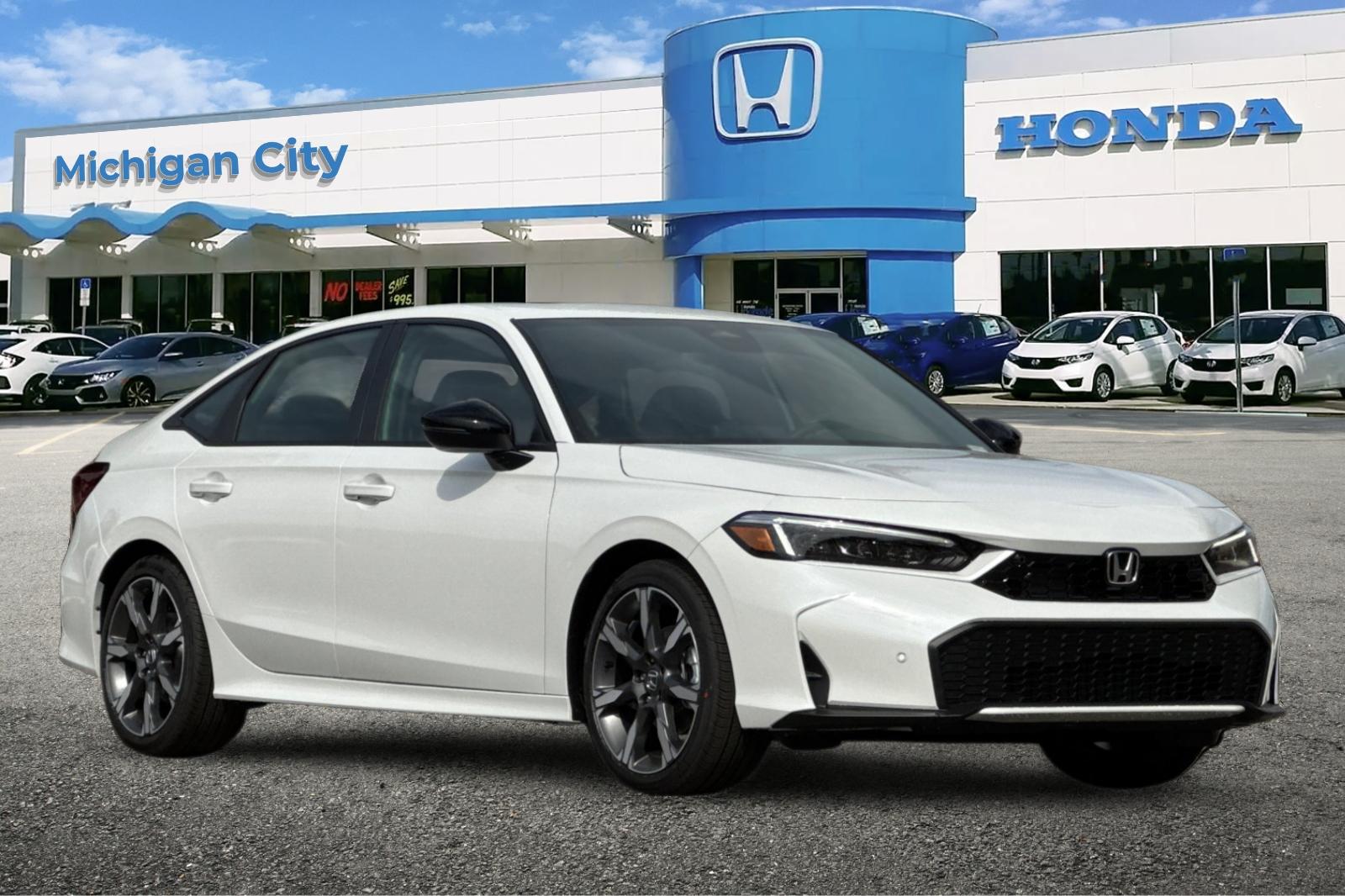 New 2026 Platinum White Pearl Honda 2WD Sport Hybrid image 7