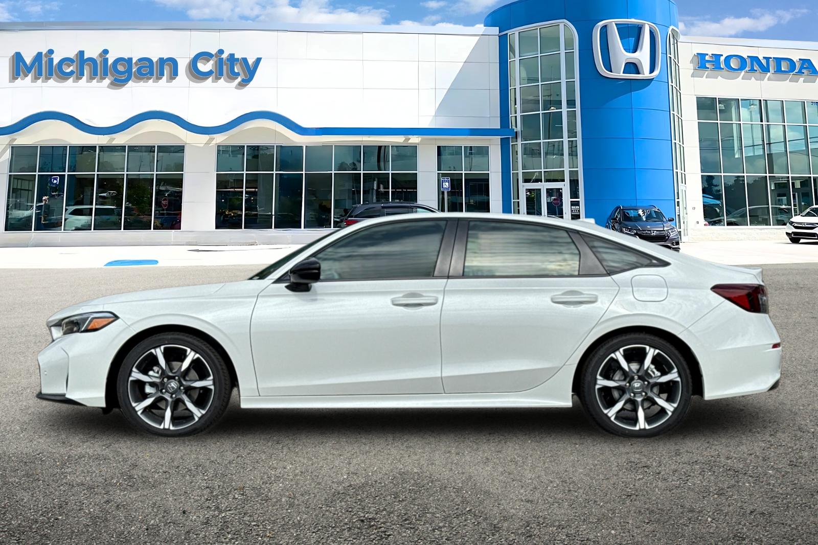 New 2026 Platinum White Pearl Honda 2WD Sport Hybrid image 2