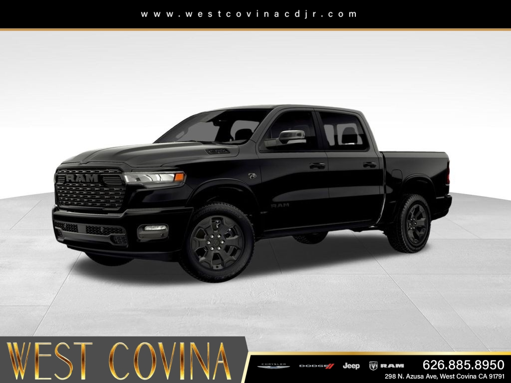 New 2026 Diamond Black Crystal Pearl-Coat Exterior Paint RAM Big Horn/Lone Star image 2