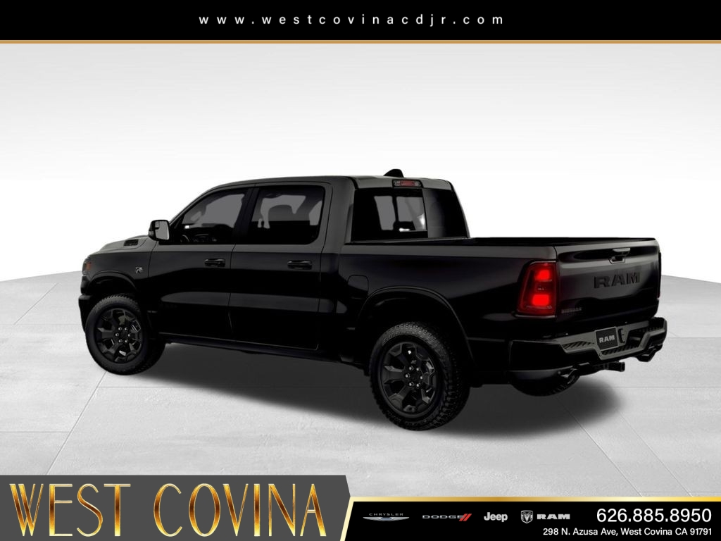 New 2026 Diamond Black Crystal Pearl-Coat Exterior Paint RAM Big Horn/Lone Star image 4
