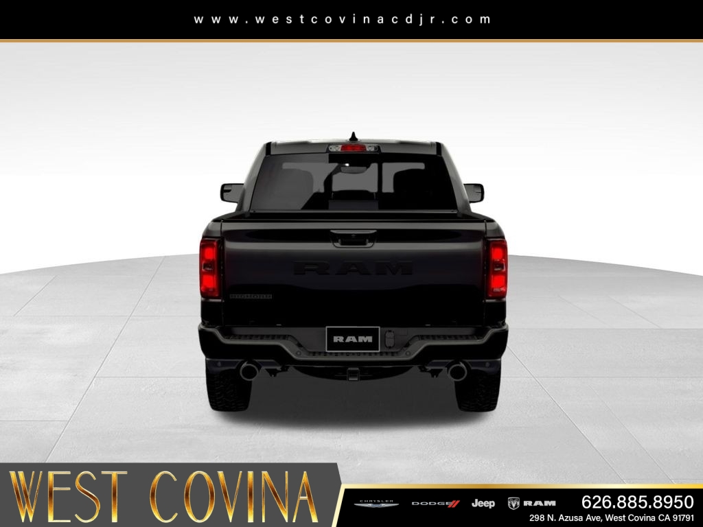 New 2026 Diamond Black Crystal Pearl-Coat Exterior Paint RAM Big Horn/Lone Star image 6