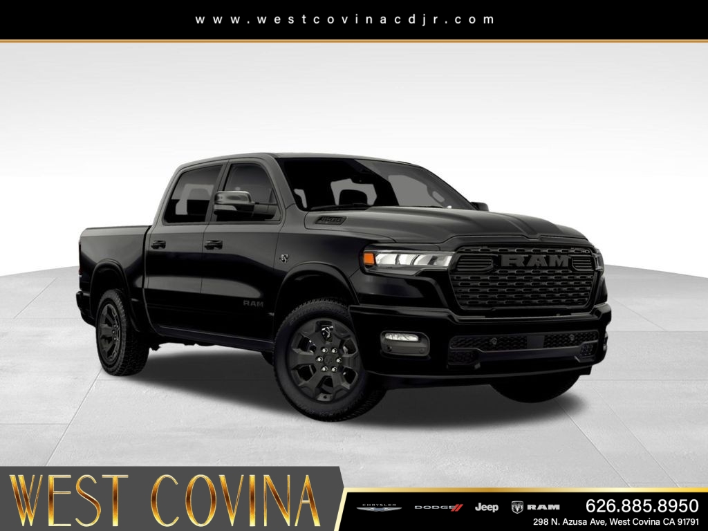 New 2026 Diamond Black Crystal Pearl-Coat Exterior Paint RAM Big Horn/Lone Star image 10