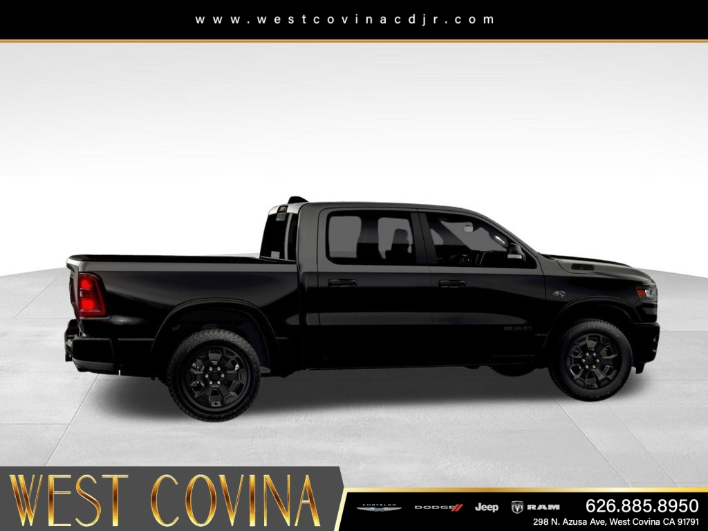 New 2026 Diamond Black Crystal Pearl-Coat Exterior Paint RAM Big Horn/Lone Star image 13