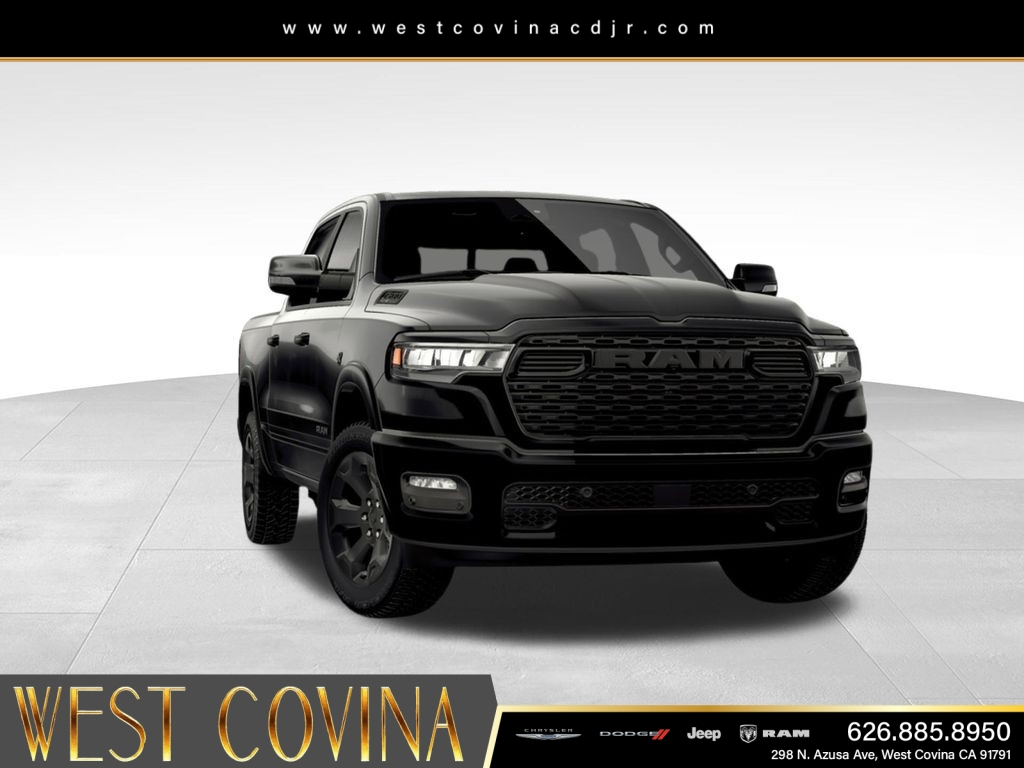 New 2026 Diamond Black Crystal Pearl-Coat Exterior Paint RAM Big Horn/Lone Star image 14